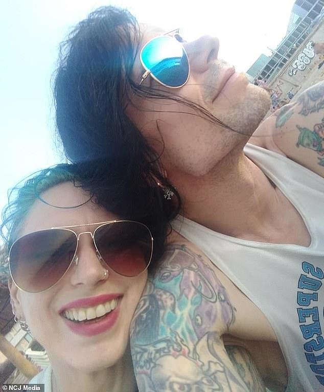 Photo of Zion with fiance Vikki